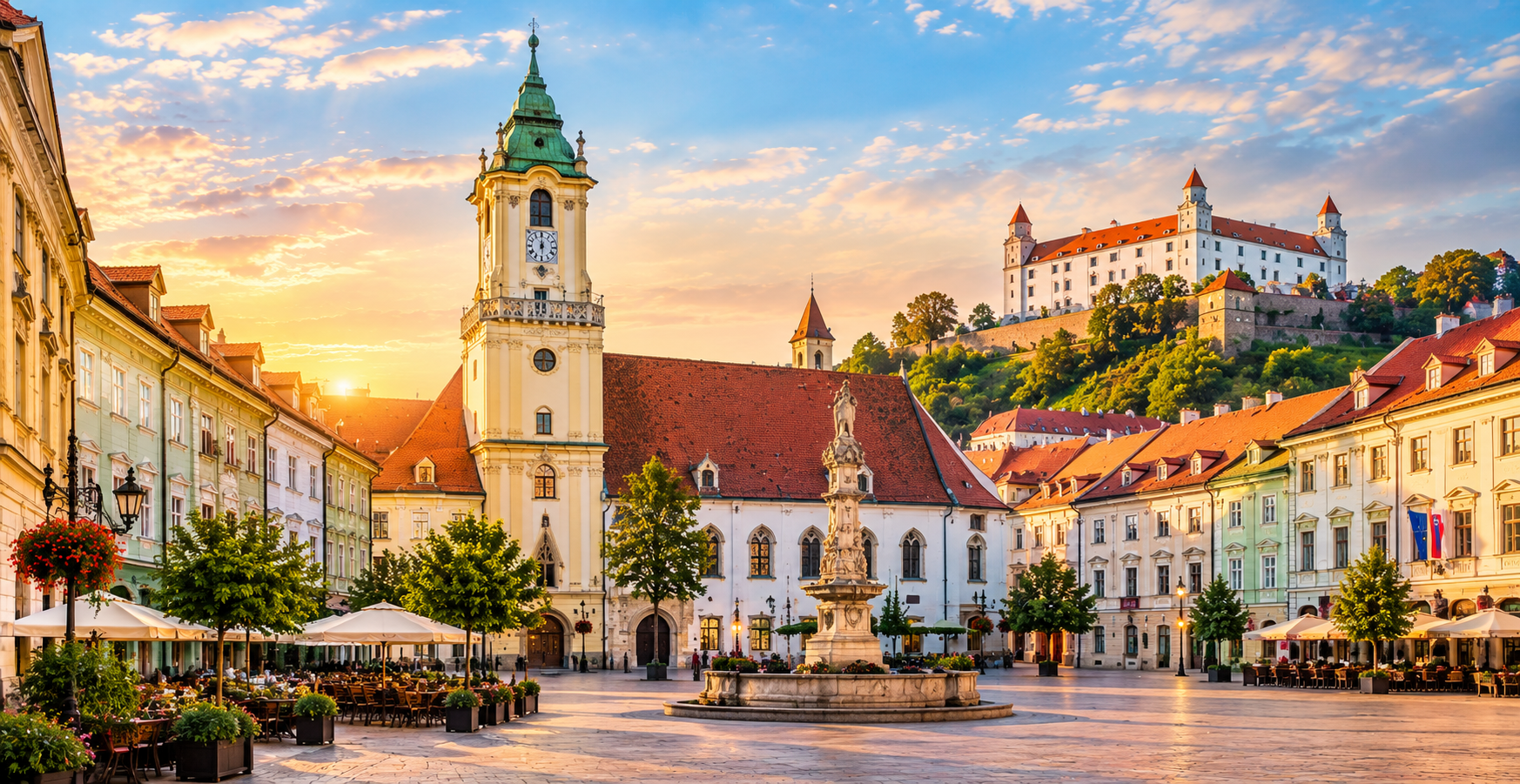 Bratislava Old Town and historic city centre